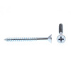 Prime-Line Wood Screw Flat Head Phillip Drive #14 X 2-1/2in Zinc Plated Steel 50PK 9036591